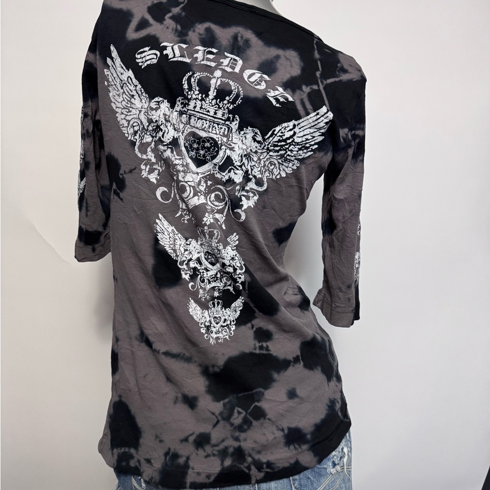 Cyber Y2K Grunge Goth Shirt